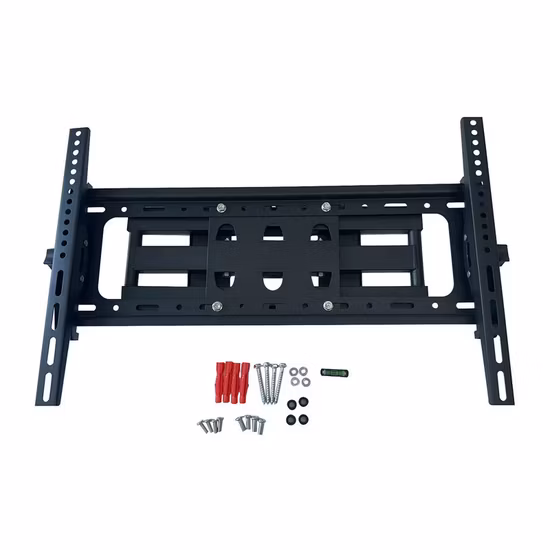 LUMI Support de montage pour téléviseur au plafond pliable, réglable et motorisé, pivotant noir personnalisé