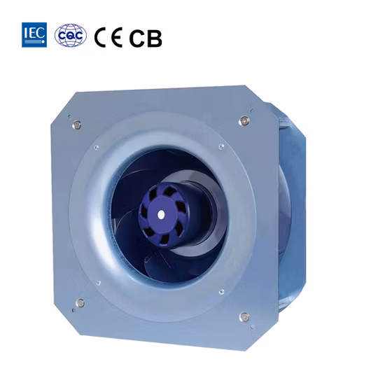 Support industriel pour ventilateur centrifuge arrière Blauberg Ec/AC